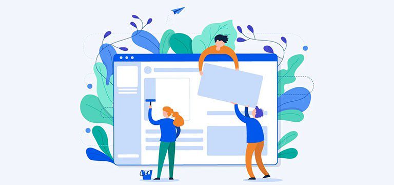 طراحی سایت تک صفحه ای