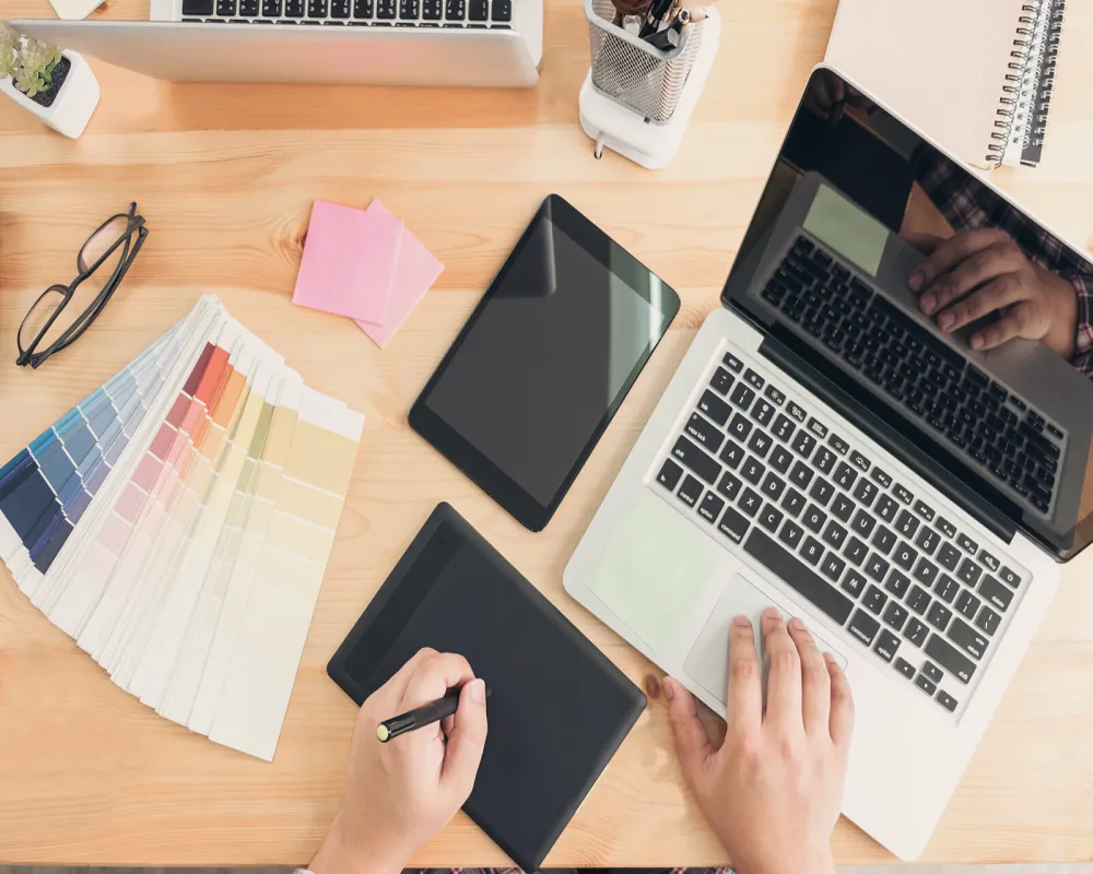 انتخاب رنگ کاتالوگ دیجیتال