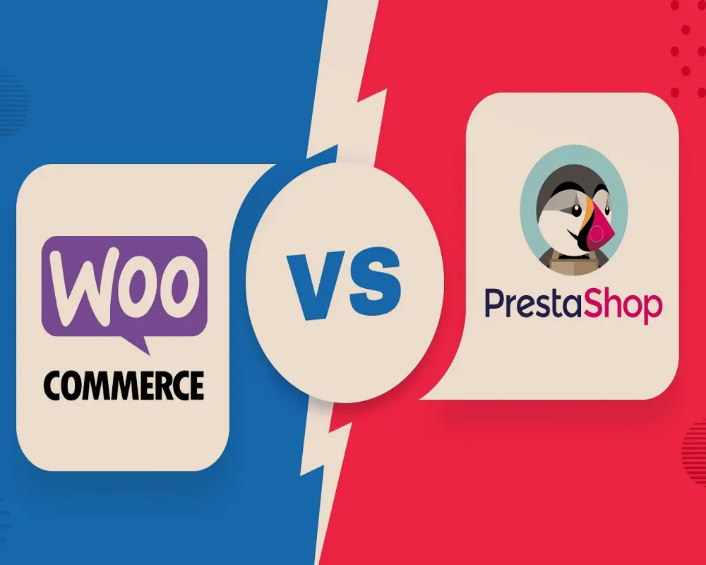 مقایسه ووکامرس و پرستاشاپ
